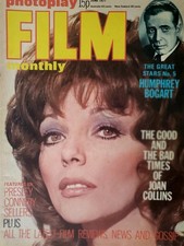 PHOTOPLAY JUNE 1971  JOAN COLLINS, SEAN CONNERY BOND, RAQUEL WELCH, VALERIE LEON