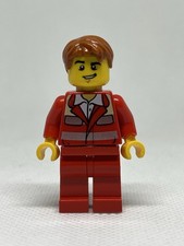 LEGO Paramedic Minifigure CTY0272- LEGO Ambulance Set 4431 Minifigure- BG2