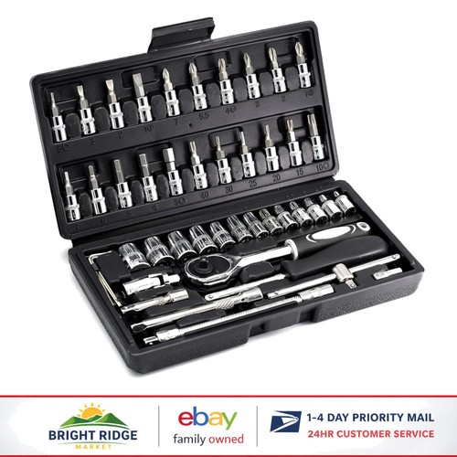 Mechanic tool kit 46pcs - kit,