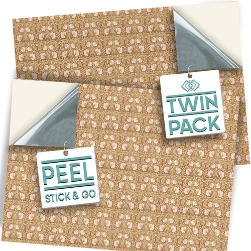 Dolls house wallpaper twin - dolls,