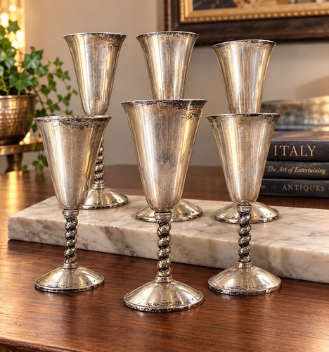 Set vintage silverplate - set,