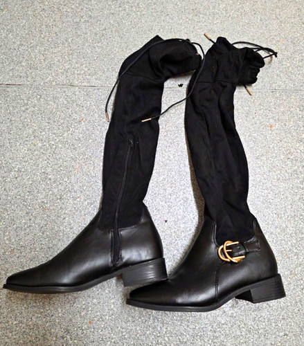 Womens black over the - womens, knee