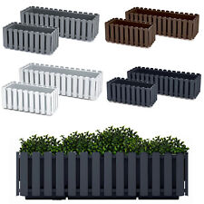 Rustic Window Box Planter