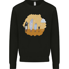 Storage Evolution Retro SSD CD Flash Drive PC Mens Sweatshirt Jumper