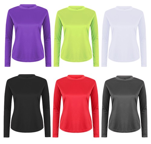 Ladies long sleeve running top - long,