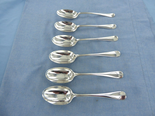 Vintage set six sterling - a,