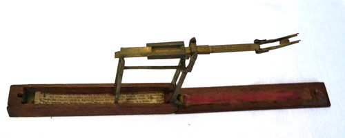 Victorian mahogany cased brass - victorian,