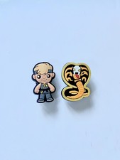 Johnny Lawerence Cobra Kai Karate Croc Charm Shoe Charm Jibbitz Widgets