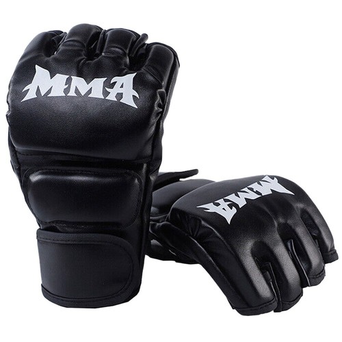 Kids mma gloves half finger - half,