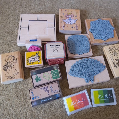 Large bundle wooden blocks - bundle,