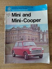 RAC Pearson's Illustrated Car Servicing Handbook For Mini & Mini-Cooper