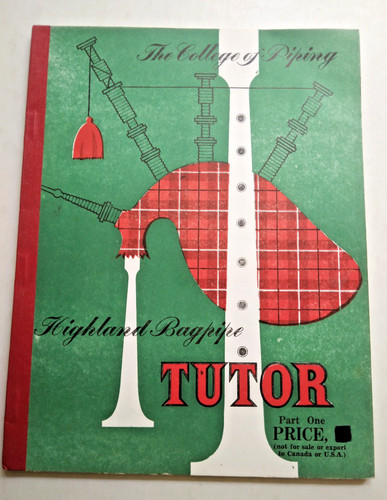 Highland bagpipe tutor part - highland,