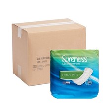 96 Sureness Absorbent Pads - Extra Plus - Bladder Weakness Incontinence