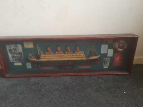 Titanic ship glass - titanic, case