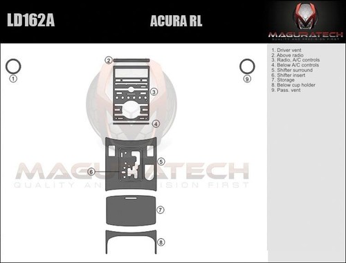 Fits acura 2005 - acura, large