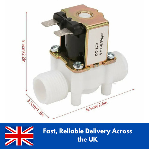 12v plastic normally - 12v, closed