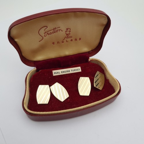 Vintage stratton cufflinks - vintage,