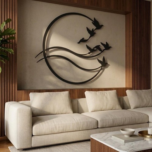Metal wall art - art,, birds