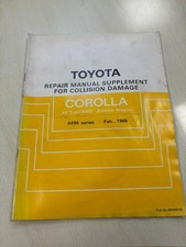 Genuine Toyota Repair Manual