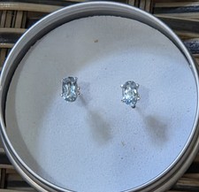 Genuine 5x3mm Oval Sky Blue