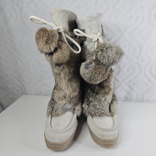 Coach maryann tan rabbit - tan, fur