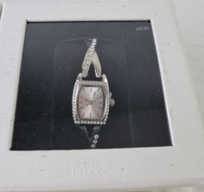 M&S Silver Watch NEW