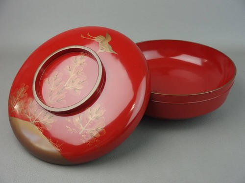 Japanese makie lacquer jikiro - makie,
