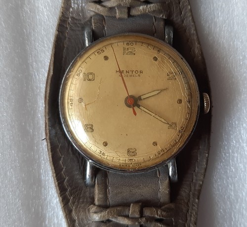 Mentor aviator military watch - military,