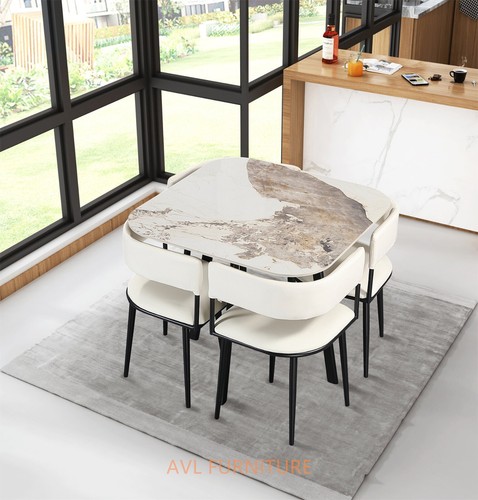 Marble ceramic dining table - marble,