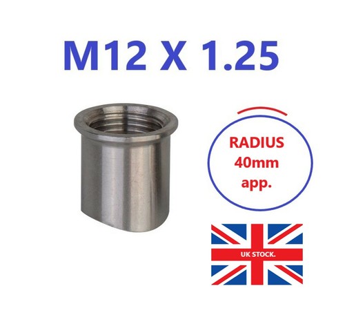 M12x1 stainless steel - m12x1.25, o2