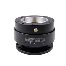 Momo black steering wheel - black,