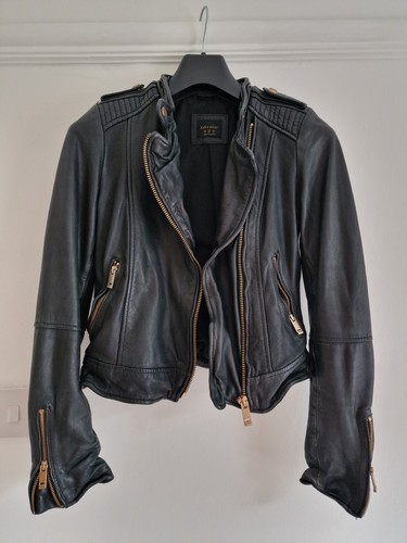 Zara premium leather biker - premium,