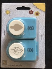 Flower Fantasy Med cut emboss Nellie Snellen Floral Punch paper craft punch set