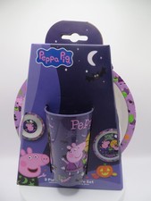 New Peppa Pig Plastic 3 Piece