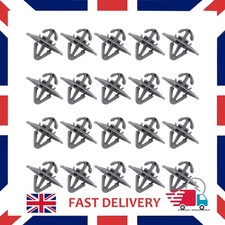 20 SIDE DOOR MOULDING TRIM CLIPS EXTERIOR PANEL GREY PLASTIC FIT VAUXHALL VIVARO