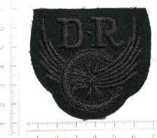 Rifle Brigade Upswept Winged Wheel & DR, Trade Arm Badge