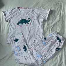 M&S Ladies Dinosaur Pyjamas
