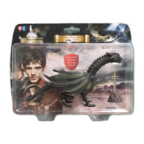 Merlin dragon figure with - merlin,