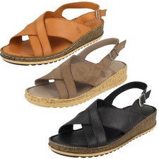 Ladies Hush Puppies Leather