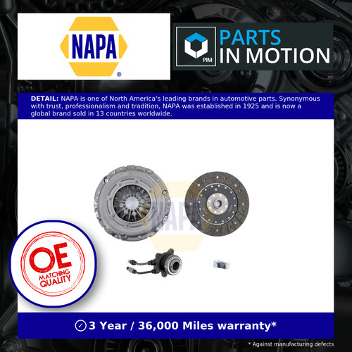 Clutch kit 3pc - kit,