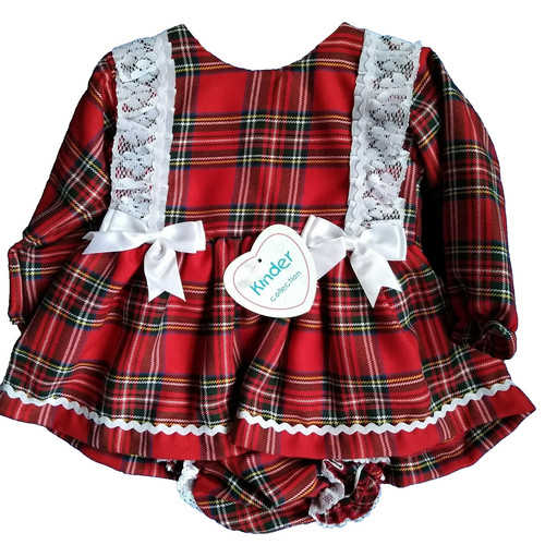 Baby girls tartan dress - dress, &