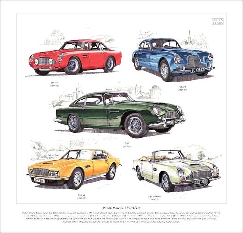 Aston martin 1950s - , fine