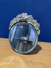 vintage Small Round barbola