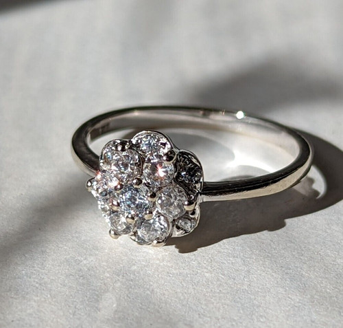 Vintage 90s 9ct white gold - 9ct,