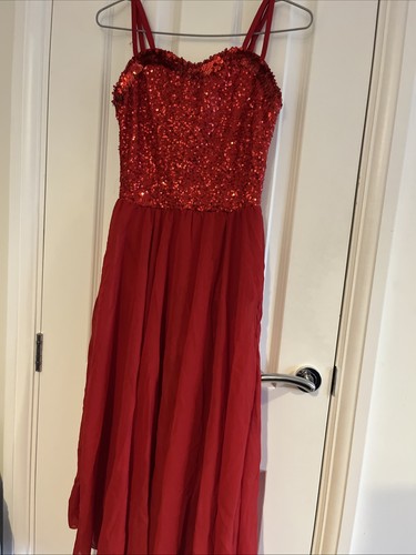 First position red sparkly - first,