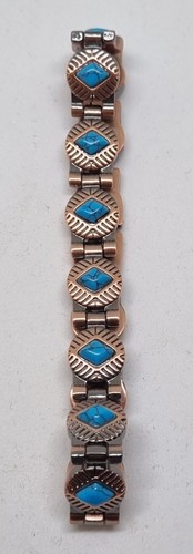Genuine copper and turquoise - genuine,