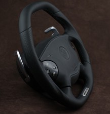 Mercedes W211 e55amg custom Bespoke Steering wheel Square GT AMG paddle Complete