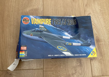L283 Airfix Model Kit 03064 - Vampire FB5 / J 28B - 1/72 - Parts Sealed