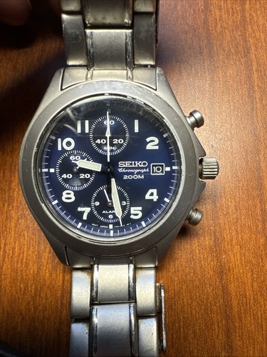 Seiko chronograph stainless - seiko,