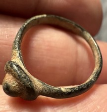 Ancient/medieval Bronze Ring Authentic
